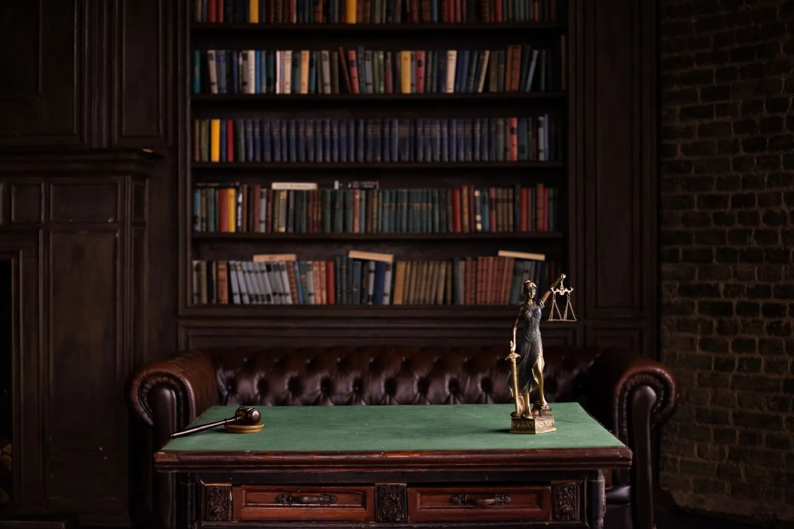 Biblioteca de un despacho de abogados